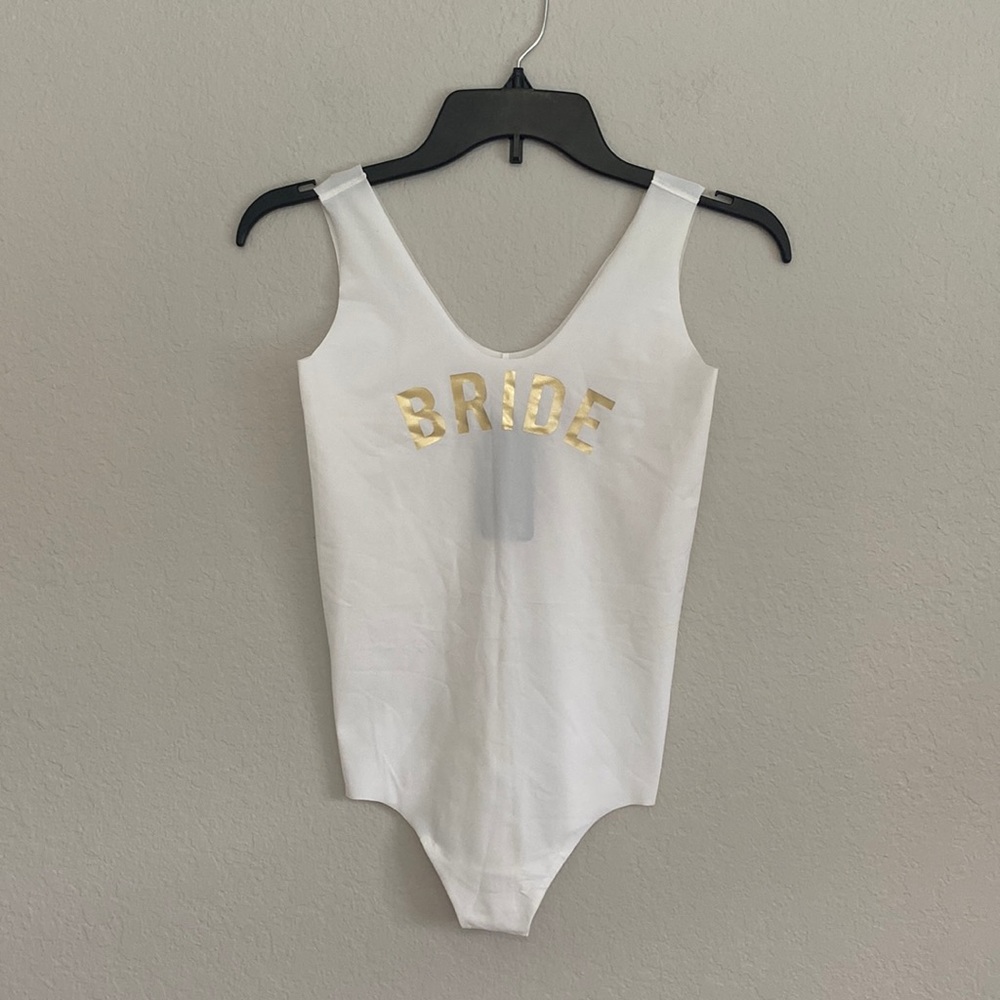 “BRIDE” bodysuit ❤️